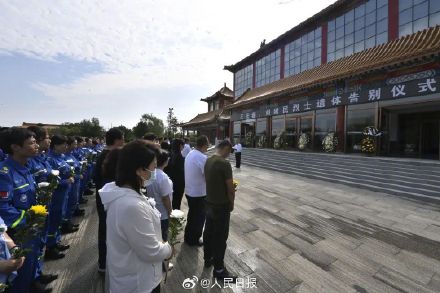 今天，送别王宏春刘建民烈士