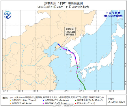 再次登陆!台风卡努在辽宁省庄河市沿海登陆 再次登陆!台风卡努在辽宁省庄河市沿海登陆