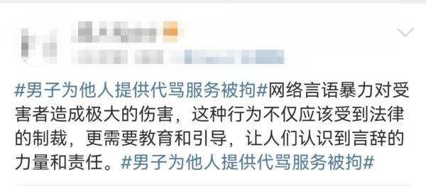 一单100元！“专业代骂，骂不赢不要钱”，拘了！