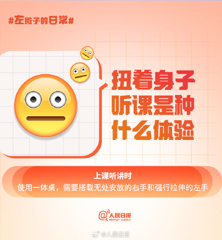 左撇子的冷知识朋友圈 左撇子的冷知识朋友圈
