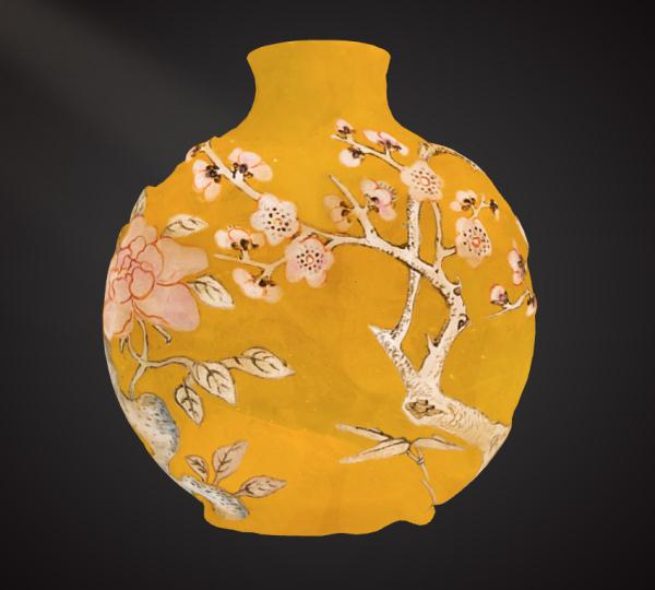 文博观察丨看古人如何玩转“多巴胺配色”——黄色 文博观察丨看古人如何玩转“多巴胺配色”——黄色