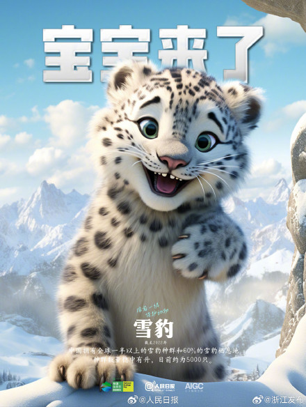 全国生态日，收藏这组珍稀动物专属表情包