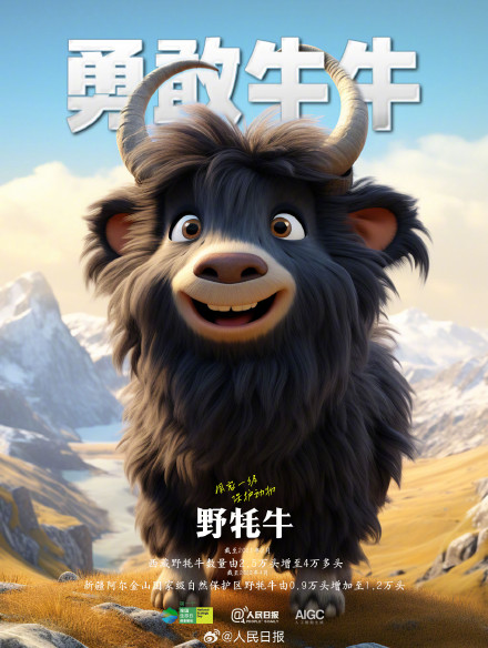 AI绘制珍稀动物专属表情包,可可爱爱 AI绘制珍稀动物专属表情包,可可爱爱