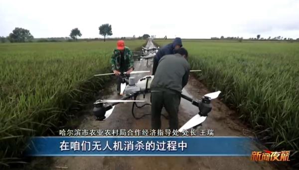 洪水退去后，无人机洒药全面消杀！