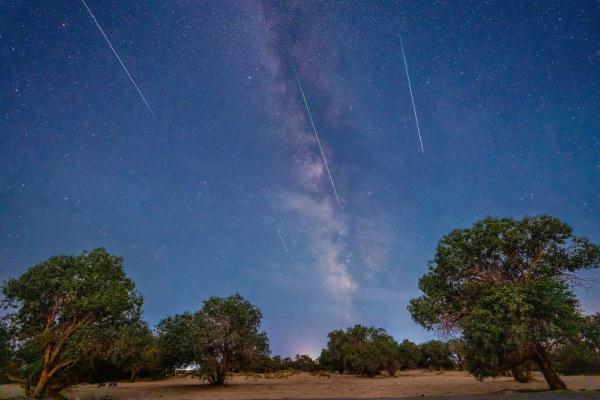 看!英仙座流星雨绝美瞬间 看!英仙座流星雨绝美瞬间