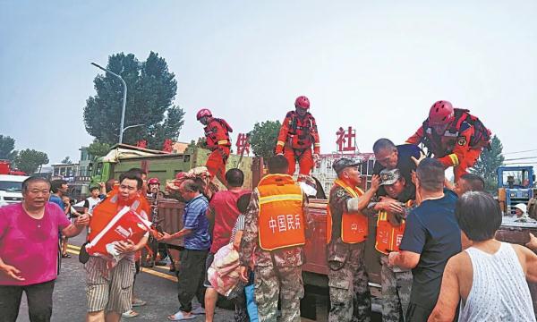 抗洪抢险又见“中国力量”