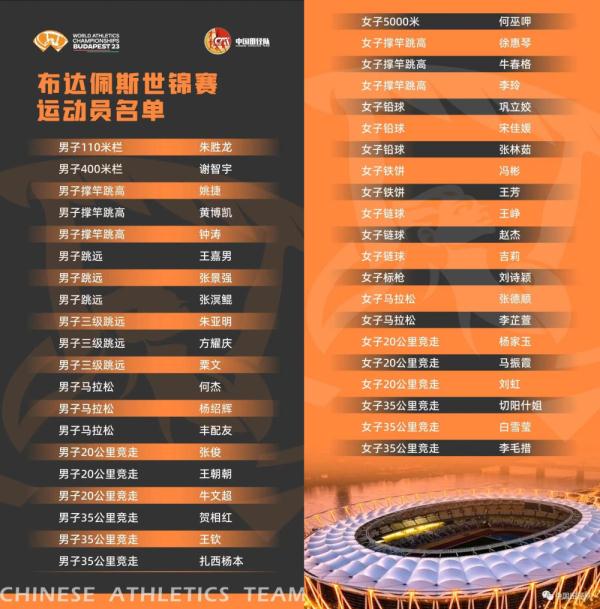 追光丨这场田径盛会，中国健儿已经准备好了！