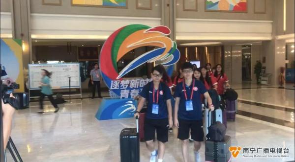 离邕前,中国香港队送来一封手写信→ 离邕前,中国香港队送来一封手写信→