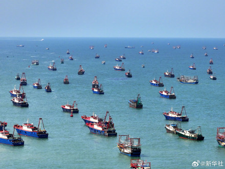 南海开渔千帆竞发 南海开渔千帆竞发