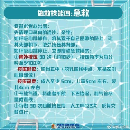 意外落水该如何自救和救助