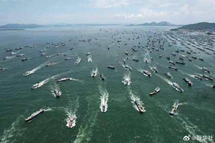 南海开渔千帆竞发 南海开渔千帆竞发