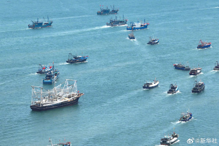 南海开渔千帆竞发 南海开渔千帆竞发