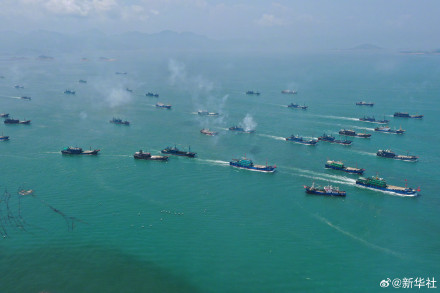 南海开渔千帆竞发 南海开渔千帆竞发