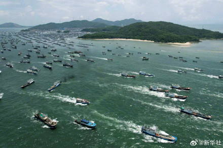 南海开渔千帆竞发 南海开渔千帆竞发