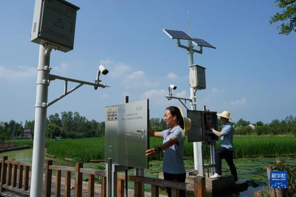 新老照片感受淠史杭灌区发展之变 新老照片感受淠史杭灌区发展之变