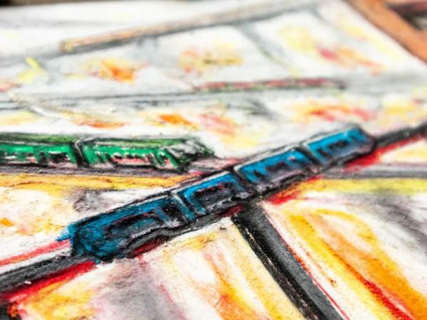 美若梦境 重庆90后小伙耗时半年绘出“深海版重庆” 美若梦境 重庆90后小伙耗时半年绘出“深海版重庆”