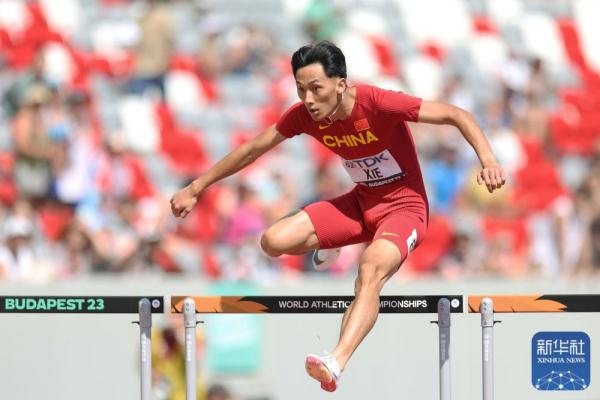 田径世锦赛 | 男子400米栏第一轮：谢智宇晋级半决赛