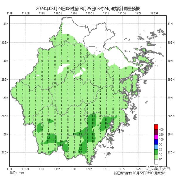 大范围雷阵雨天气来袭！浙江多地发布山洪灾害预警、地质灾害气象风险预警