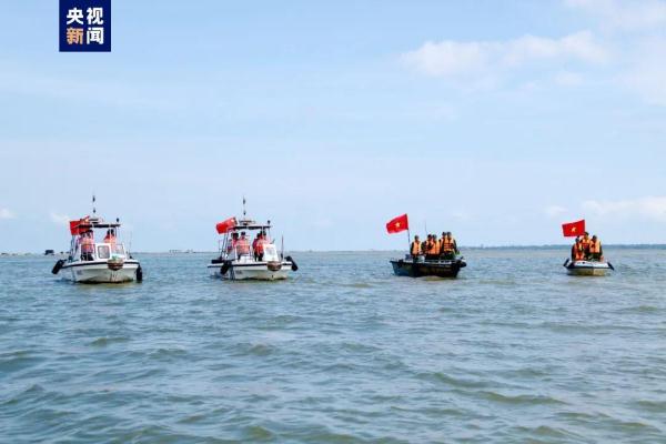 中越双方开展边境沿海联合执法行动