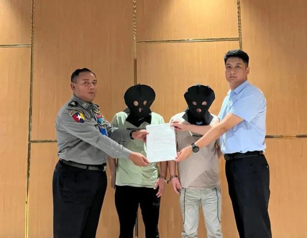 刚刚，2名电诈嫌犯从缅甸押解回国！其中一人为骨干头目