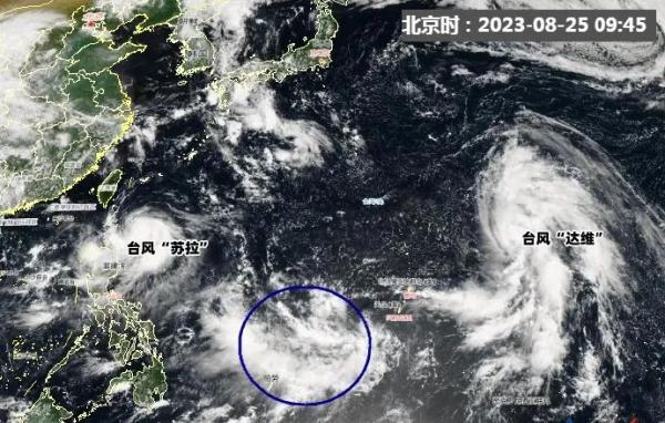 台风“达维”奔向日本东部!未来可能“三台风共舞”,杭州将直降9℃ 台风“达维”奔向日本东部!未来可能“三台风共舞”,杭州将直降9℃