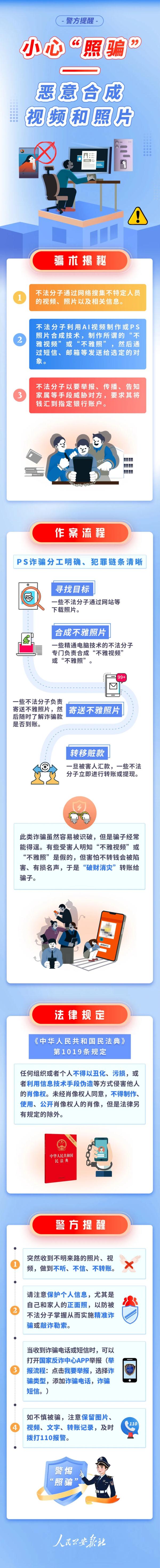 多人突然收到自己的“不雅照”！警方提醒
