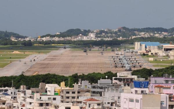 驻日好意思军基地疑排放无益物　冲绳县开动泥土和水体看望