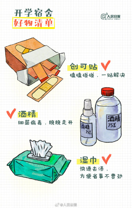 一人一个大学宿舍必备好物