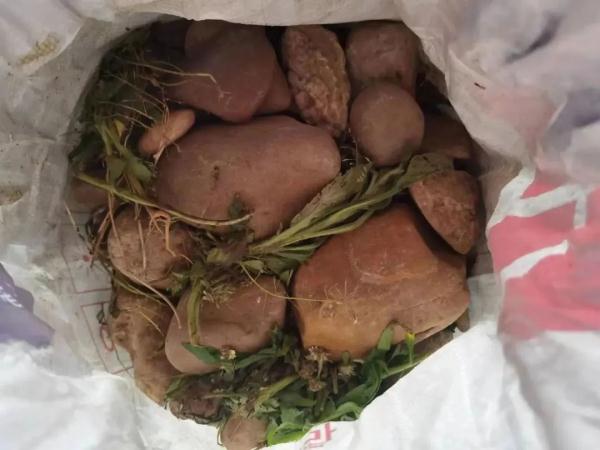 1200元买了袋石头？