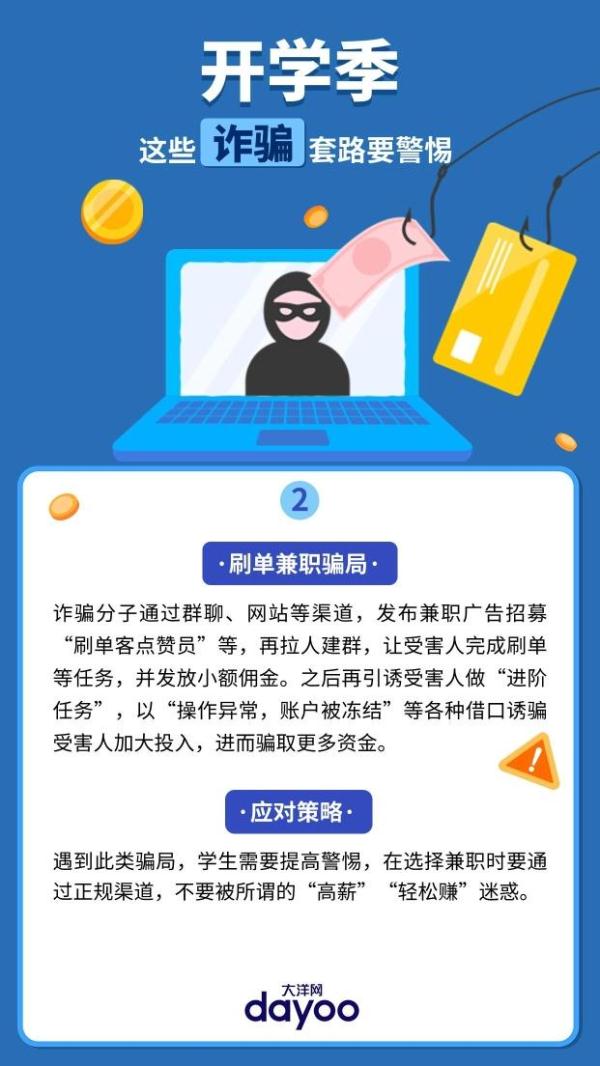 开学季莫再被老梗欺骗，这些套路要警惕