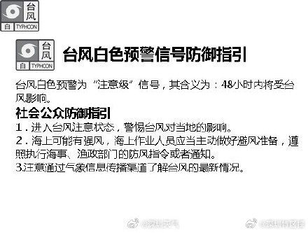 深圳市发布台风白色预警 深圳市发布台风白色预警