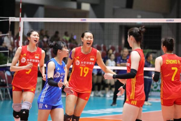 女排亚锦赛:中国队击败中国香港队 女排亚锦赛:中国队击败中国香港队