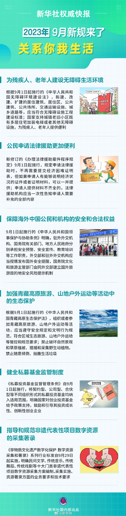 9月这些重要新规开始施行