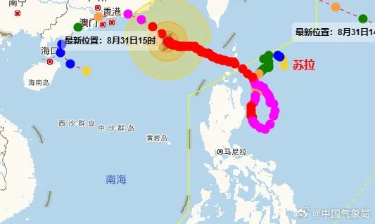 最高级别红色预警！台风“苏拉”个头虽小破坏力强，风雨影响不可小觑→