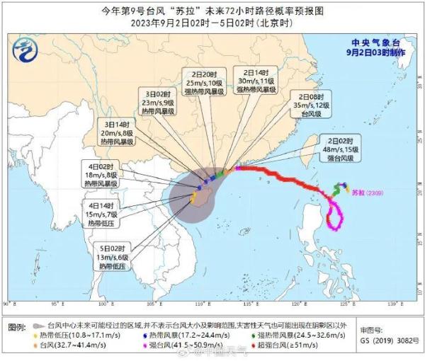 台风三级预警！“苏拉”逐步诱骗海南，将有大到暴雨