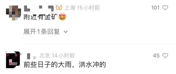 洪水过后河道发现黄金粒，好几百人都去“淘金”？刚刚，最新通报→