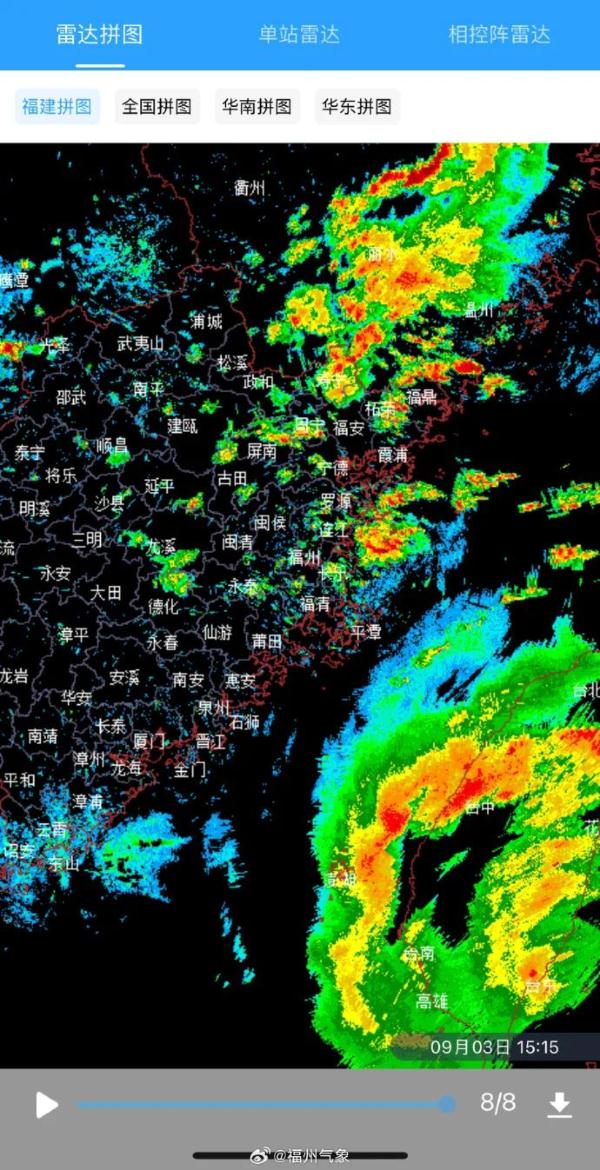 台风“海葵”登陆！福州预警升级！