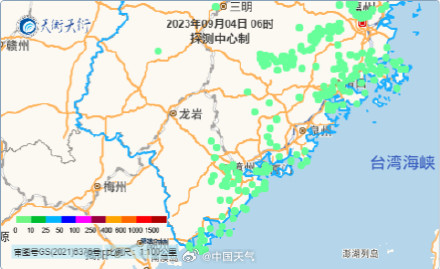台风海葵已影响福建 风雨渐起