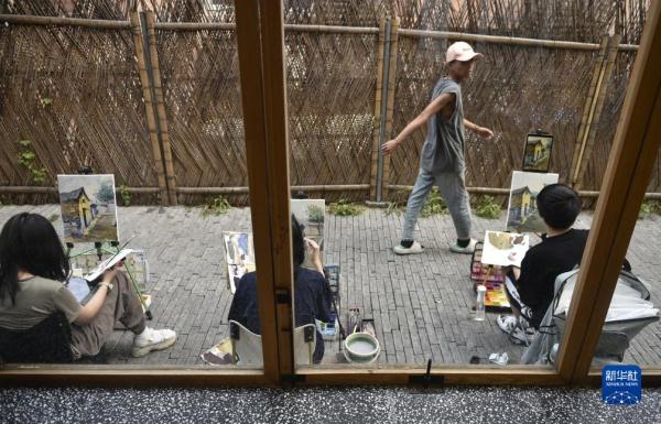 河南林州:太行山中风光好 写生民宿助振兴 河南林州:太行山中风光好 写生民宿助振兴