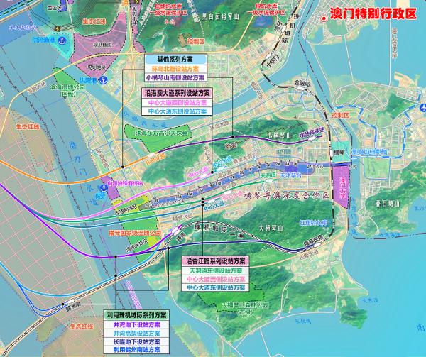 广州→中山→珠海→澳门，这条高铁无缝衔接！