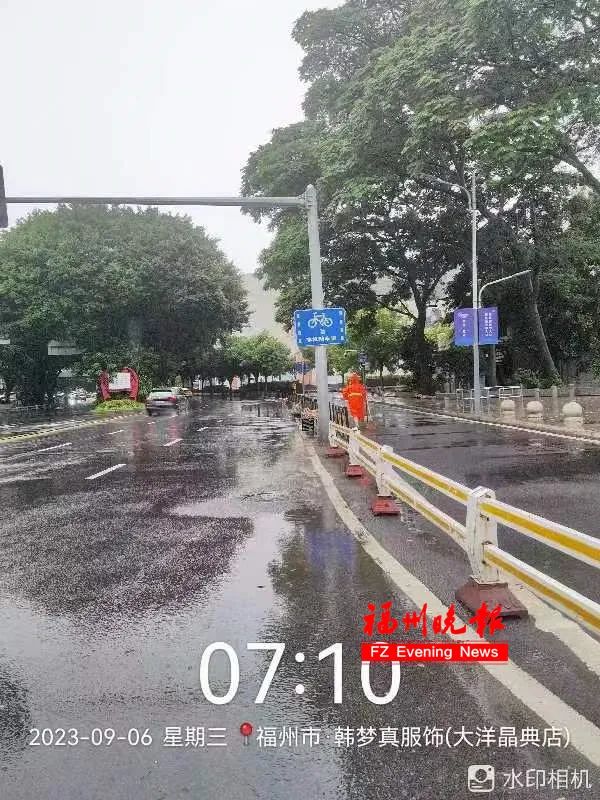 最新发布！福州首批积水路段已退水