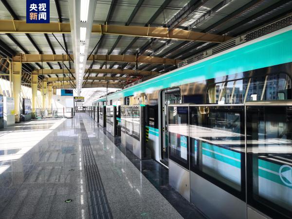 重庆轨道交通18号线开始不载客试运行 重庆轨道交通18号线开始不载客试运行