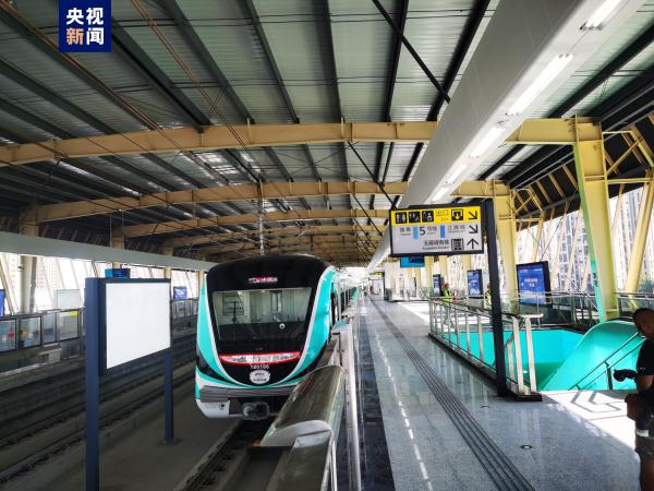 重庆轨道交通18号线开始不载客试运行 重庆轨道交通18号线开始不载客试运行