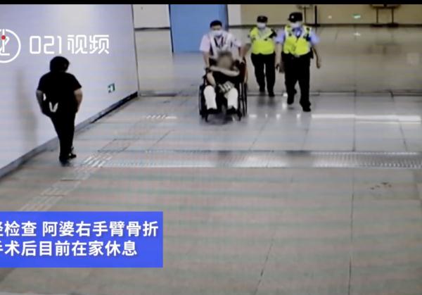 上海地铁18号线这一幕…太惊险! 上海地铁18号线这一幕…太惊险!