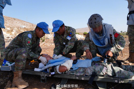 我赴黎维和多功能工兵分队圆满完成“天使救援”演习 我赴黎维和多功能工兵分队圆满完成“天使救援”演习
