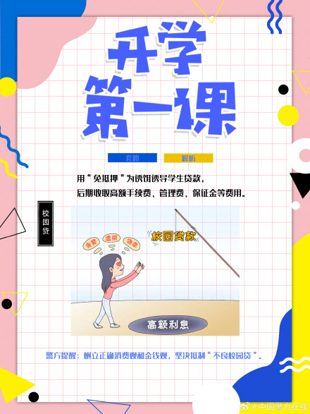 开学先选哪一科，必属反诈第一课