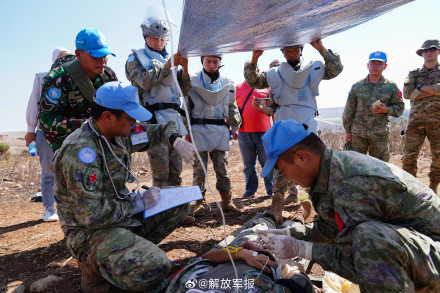 我赴黎维和多功能工兵分队圆满完成“天使救援”演习 我赴黎维和多功能工兵分队圆满完成“天使救援”演习