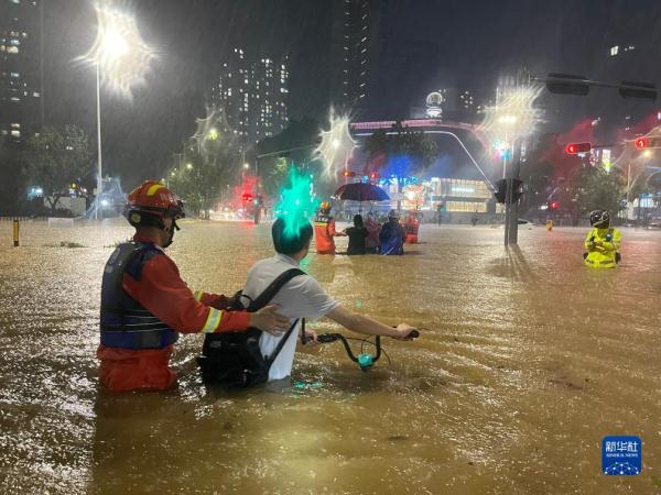 深圳普降极端特大暴雨