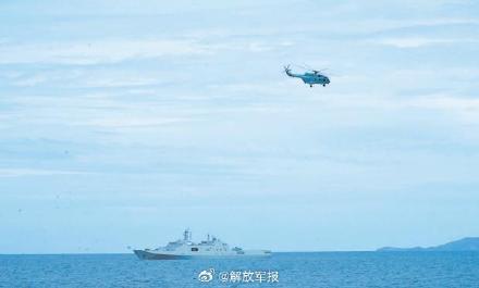 中泰“蓝色突击-2023”海军联合训练海上课目启动