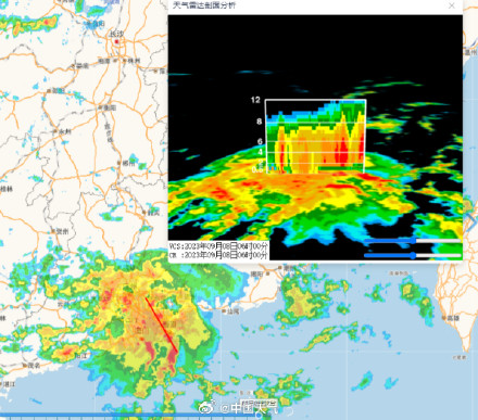 “海葵”残余涡旋持续影响 广东福建海南遭遇强降雨 “海葵”残余涡旋持续影响 广东福建海南遭遇强降雨